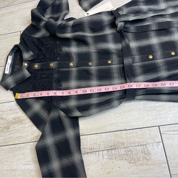 COPY - BISHOP YOUNG Plaid Shirt Dress Size Xs - Picture 11 of 16